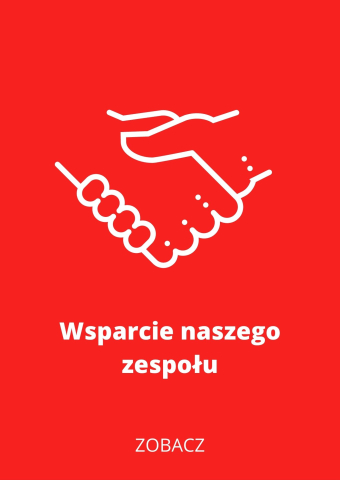 Wsparcie naszego zespołu - zobacz